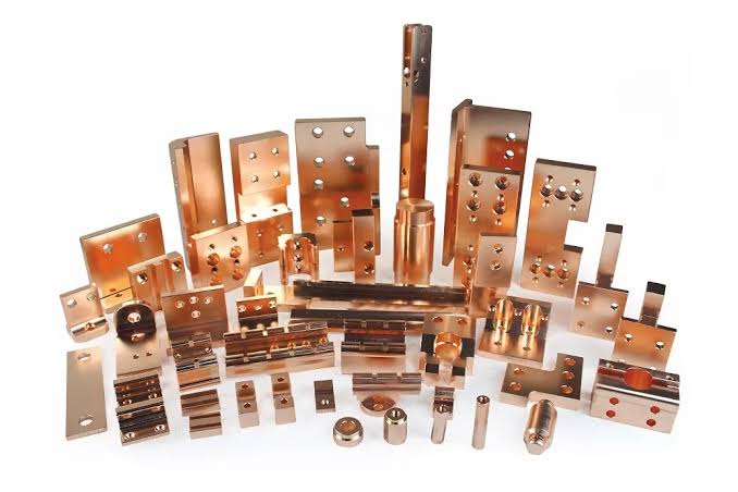 Tổng hợp các linh kiện, chi tiết máy chế tạo từ hợp kim đồng